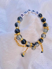 Crack & Stone Beaded Braclet