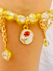Charm & stone Braclet