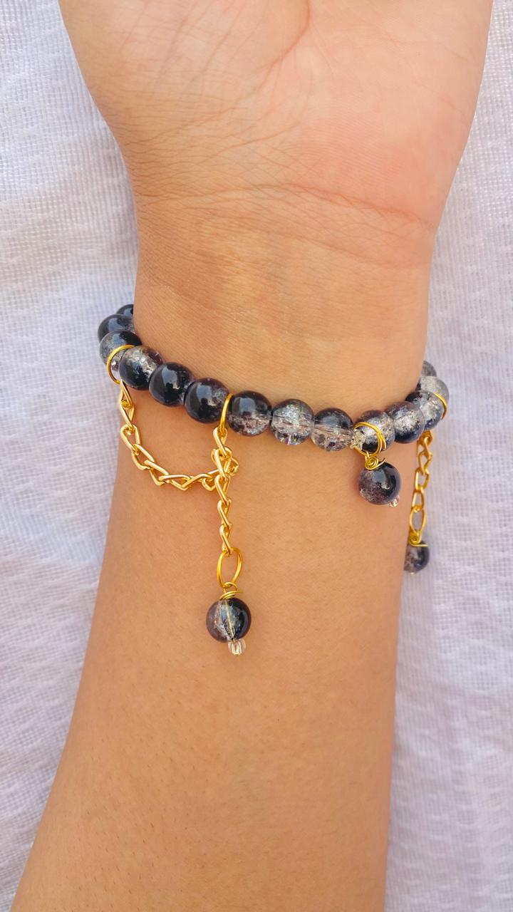 Crack Beaded Braclet