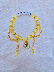 Charm & stone Braclet