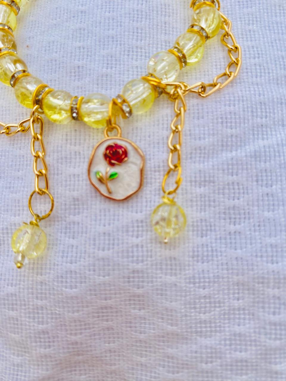 Charm & stone Braclet