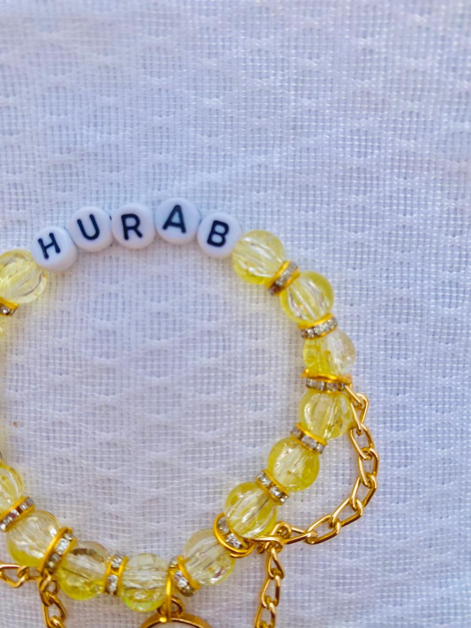 Charm & stone Braclet